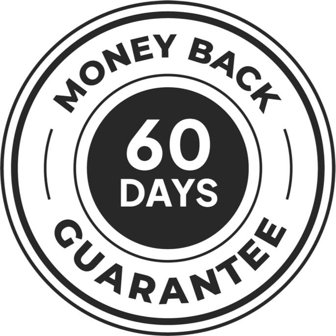 EchoZen 60-day money back guarantee seal